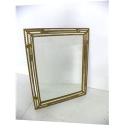 Rectangular Venetian style mirror