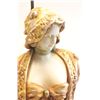 Image 3 : 19th c. Austrian porcelain Teplitz bust of "Woman"