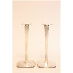 Mexican sterling silver candlesticks Geeves Co.