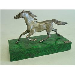 Sterling silver "Horse" signed HK