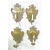 Image 2 : Set of 4 19th c. silver plated sconces