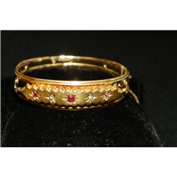 Victorian 10kt yellow gold bracelet