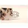 Image 2 : Platinum & agate Russian pin in original box