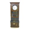 Image 1 : Oak time clock by International ca. 1900