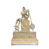 Image 1 : Bronze figural Empire clock