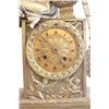 Image 3 : Bronze figural Empire clock