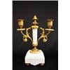 Image 8 : 3 piece 19th c. bronze & marble clock set
