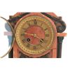 Image 2 : 19th c. French rouge marble mantle clock