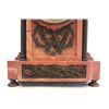 Image 3 : 19th c. French rouge marble mantle clock
