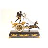 Image 1 : 19th c. clock depicting "Man Riding Horse"
