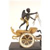 Image 4 : 19th c. clock depicting "Man Riding Horse"