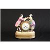 Image 1 : 19th c. clock depicting "Two Women & Man"
