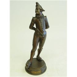 Bronze figure signed Loiseau Rousseau