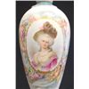 Image 2 : 19th c. portrait  vase signed Limoges, France