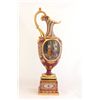 Image 1 : 19th c. Royal Vienna double medallion ewer