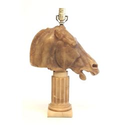 Alabaster sculpture of a "Horse"