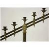 Image 3 : Pair 19th c. brass & bronze 7 light candelabrum