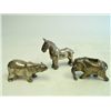 Image 1 : 3 Russian silver "Animals"