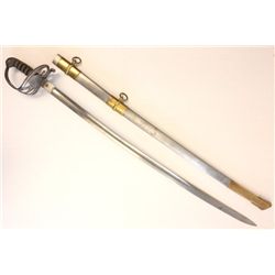 American Civil War sword & scabbard