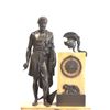 Image 2 : Figural bronze French Empire clock