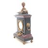 Image 4 : Louis XVI style porphyry, marble & ormolu clock
