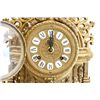 Image 3 : Bronze figural mantle clock