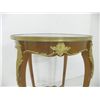 Image 4 : Rouge marble bronze mounted lamp table
