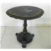 Image 3 : Victorian lacquered mother of pearl tilt top table