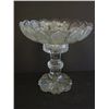 Image 1 : 19th c. cut glass 2 piece compote