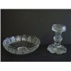 Image 4 : 19th c. cut glass 2 piece compote