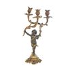 Image 5 : Pair bronze "Cherub" candelabrum signed G. Anfie