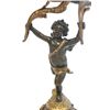 Image 6 : Pair bronze "Cherub" candelabrum signed G. Anfie