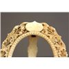 Image 2 : 19th c. carved ivory oval shaped frame