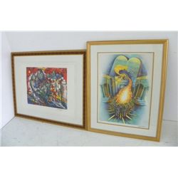 2 Judaica lithographs