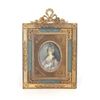 Image 1 : 19th c. bronze & ivory frame