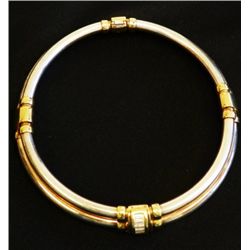 Sterling silver collar