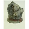 Image 2 : Patinated bronze inkwell "Dog with Collar"