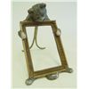 Image 1 : Patinated bronze frame with "Cat"