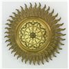 Image 1 : Gilt sunburst wall clock