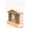 Image 5 : 19th-20th c. rouge marble 3 piece clock set