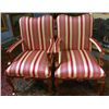 Image 1 : Pair Georgian style armchairs