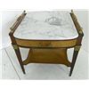 Image 2 : Regency style mahogany marble top table