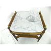 Image 3 : Regency style mahogany marble top table