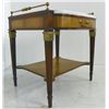 Image 4 : Regency style mahogany marble top table