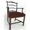 Image 2 : Pair Chippendale style arm chairs