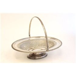 Continental silver basket