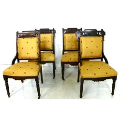 4 Victorian chairs