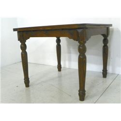 Victorian oak drop leaf table