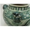 Image 3 : Blue & white jar with "4 Lion Heads"