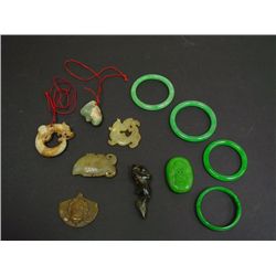 Lot of 11 pieces of stone